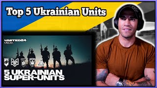 Marine reacts to the Top 5 Ukrainian Units @UNITED24media