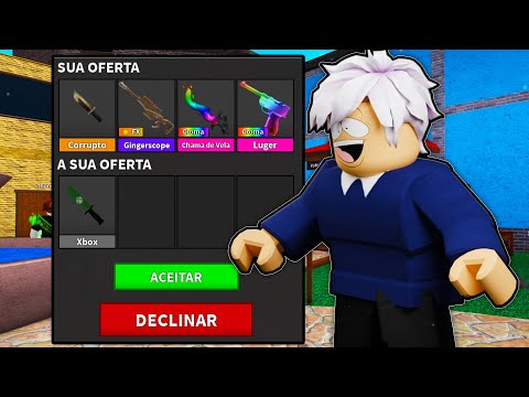 NUNCA FAÇA ESSA TROCA NO MM2! GODLIES POR FACAS XBOX? 😰❌