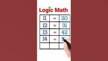 Logical puzzles | Reasoning | Math puzzle | funny game #viral #maths #logic #reasoning #shorts