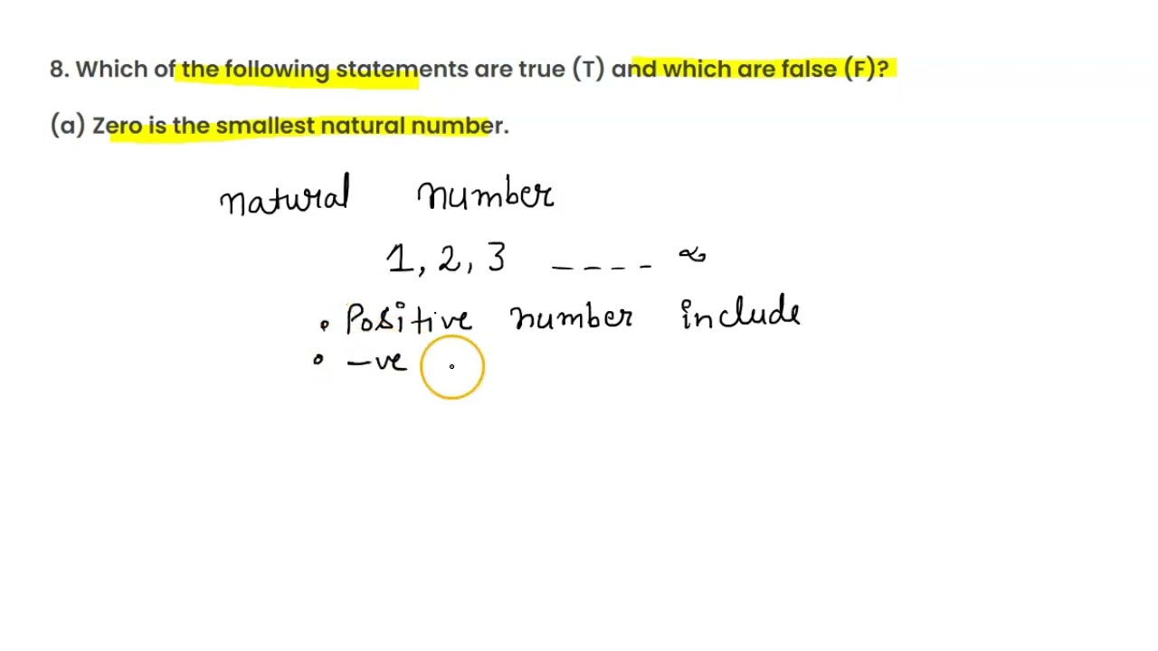 Zero Is The Smallest Natural Number YouTube Zero Is The Smallest Natural Number YouTube