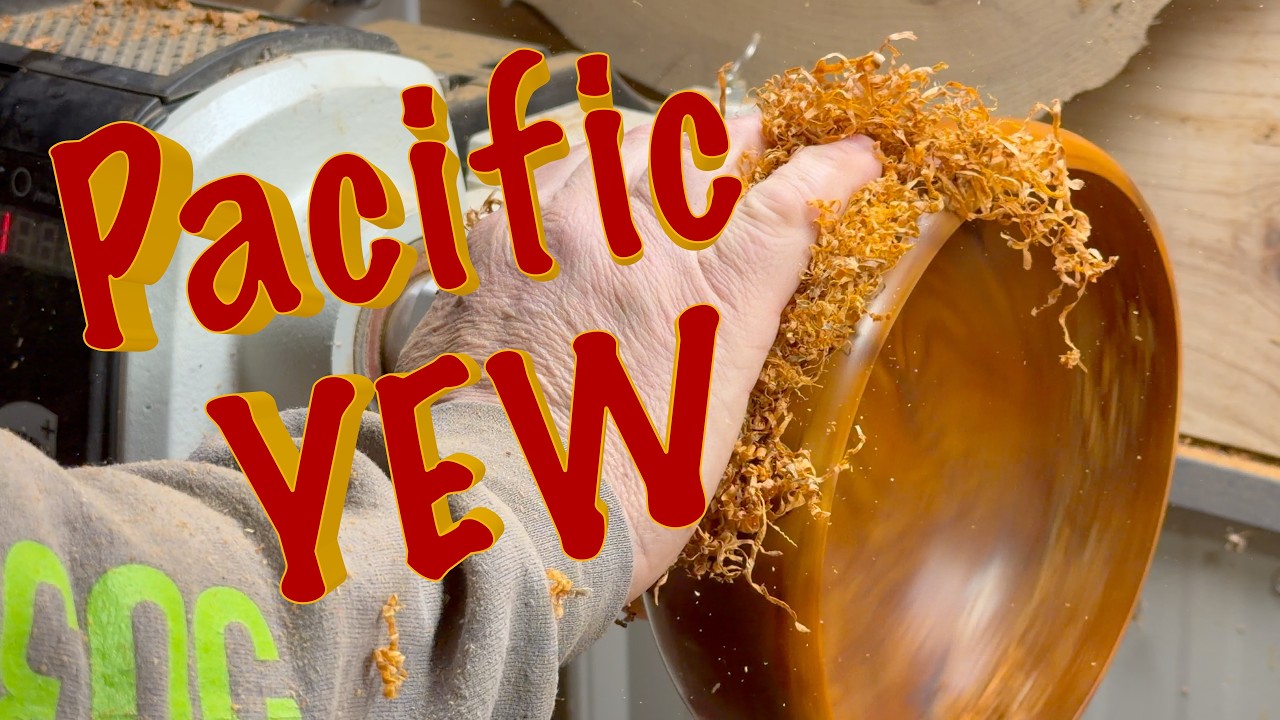 WOODTURNING Yew! It NEVER Disappoints...