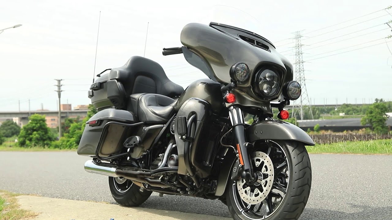 TCMT 4.5" SlipOn Mufflers Dual Exhaust For Harley Touring 20172020 Road King Special FLHRXS