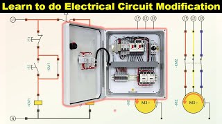 How to do Electrical Starter Modification by using schematic diagram @TheElectricalGuy