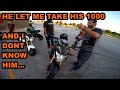 GROM runs from POLICE!!! First ride on cb1000r!