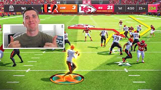 I played a angry chiefs fan with Joe Burrow, he was so mad!