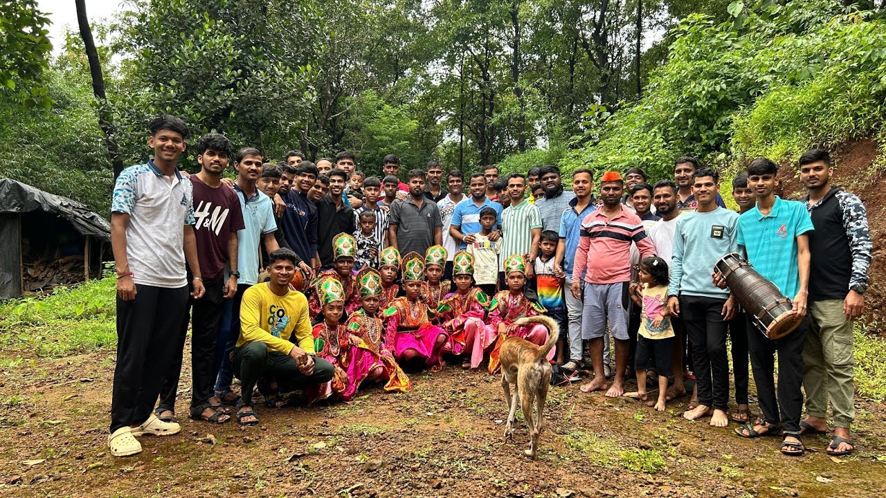 गणेश चतुर्थीत भजनात नाचण्याची मज्जा फक्त कोकणातच kokan ganpti #kokan #कोकणसुख hodkhad varchi Wadi 