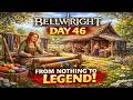 Let's Play Bellwright - Day 46 - we unlock new production potential by researching the Weaver Hut 🧵🏠