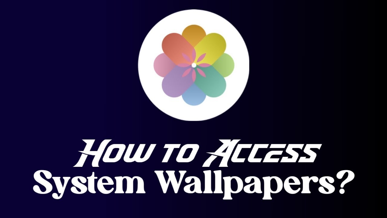 How to Access Stock Wallpapers in Android.