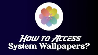 How to Access Stock Wallpapers in Android. screenshot 3