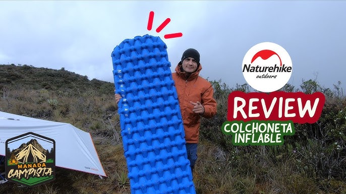 Colchoneta Camping 1 Plaza Adkar Cama Inflable Portatil Colchon Colchon  Inflable Colchoneta Camping Adkarshop