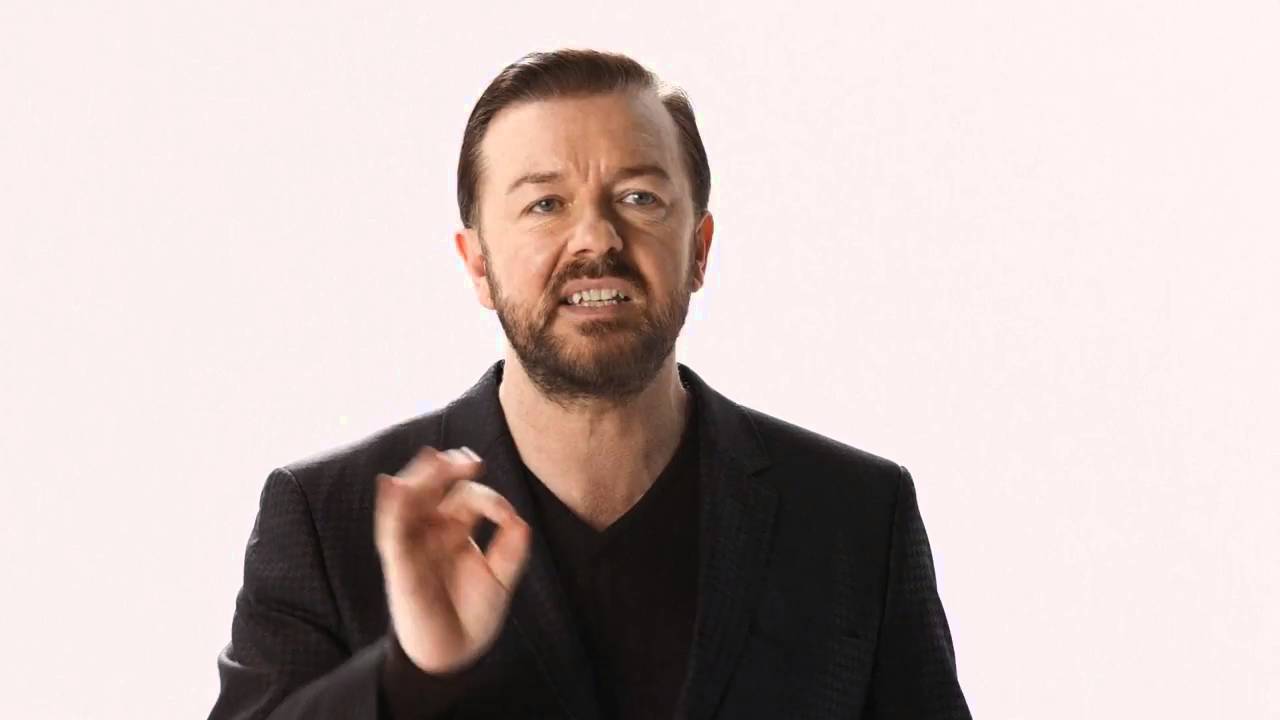 Ricky Gervais phone AD 1 - YouTube