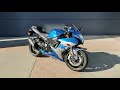 2021 SUZUKI GSX R750 100TH ANNIVERSARY EDITION FOR SALE @DEL AMO MOTORSPORTS