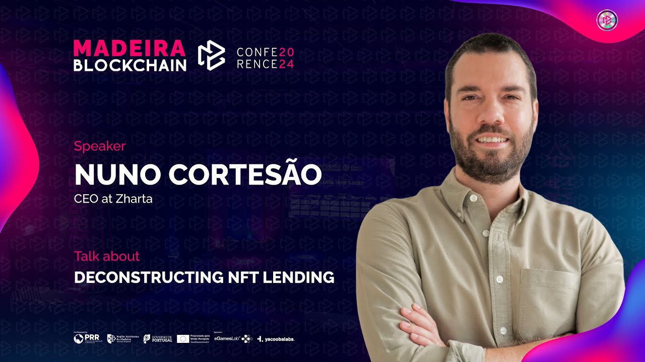 Nuno Cortesão, CEO at Zharta | Madeira Blockchain Conference 2024