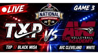 🔴 LIVE: TXP 17 Black Misa vs AVC Cleveland 17 White