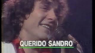 Avance del primer programa &quot;Querido Sandro&quot; Canal 13.  1991.