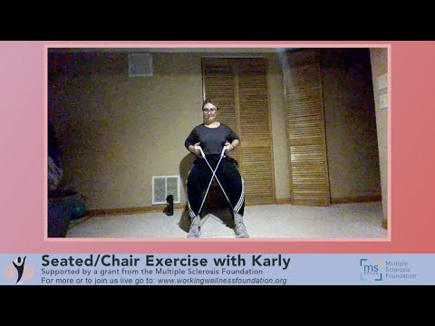 20220208 Seated/Chair Exercise with Karly Sponsored by the Multiple Sclerosis Foundation