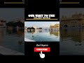 I Visited THE GOLDEN TEMPLE AMRITSAR I #shorts