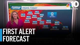 Boston weather: Warmer today, with clouds building and evening rain chances
