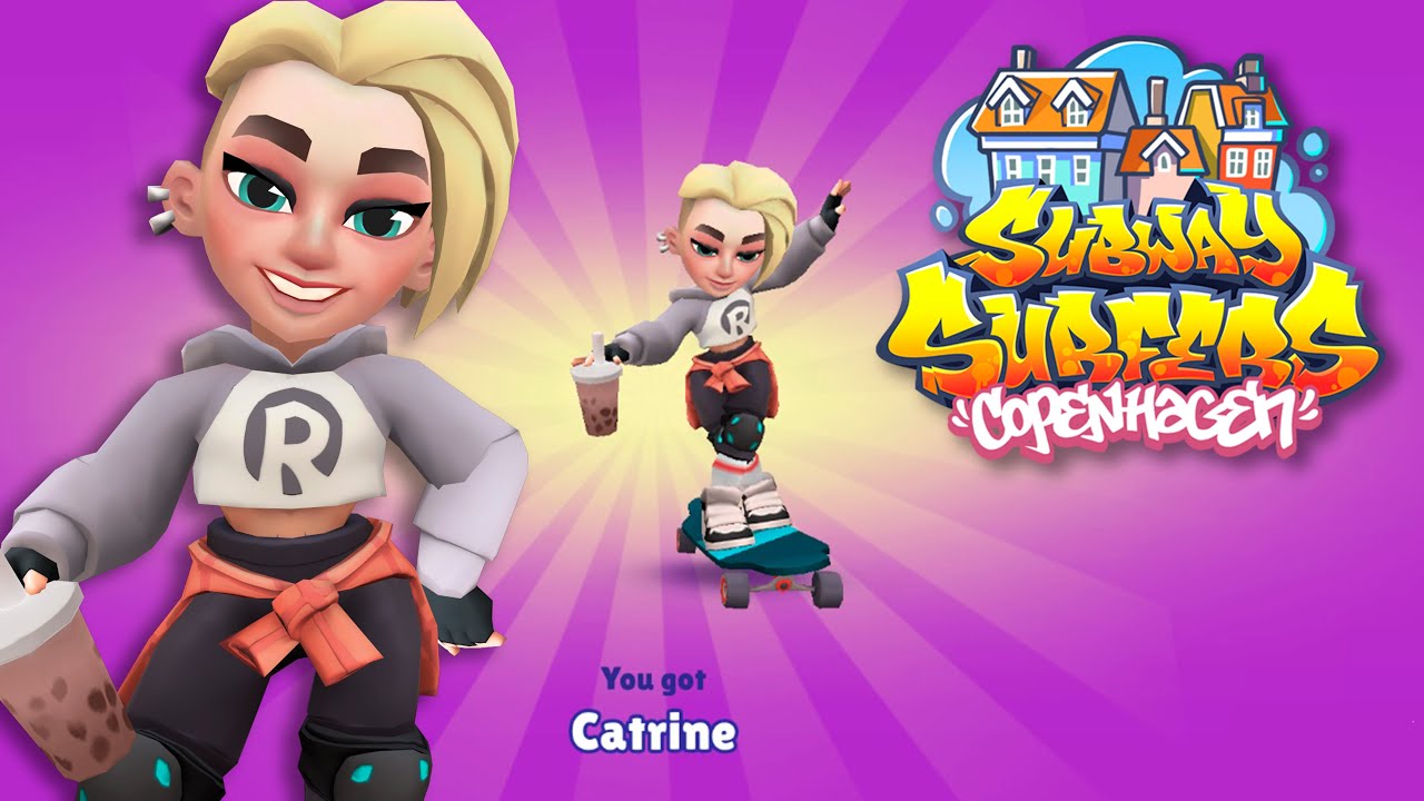 SUBWAY SURFERS COPENHAGEN 2023 : UNLOCKING CATRINE - YouTube