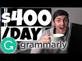 How To Get Paid $400/Day From GRAMMARLY! (WEIRD Trick To Make Money With Grammarly)