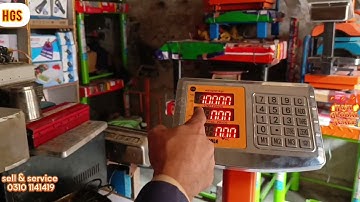 How to calibrate every scale ! 80kg kante ki wazan ki setting kase karen ! haji global scale