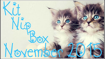 KitNipBox Unboxing! | November 2015
