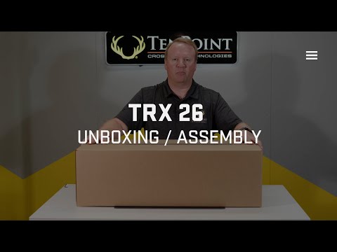 TenPoint TRX 26 Crossbow Unboxing and Assembly | TenPoint Crossbows