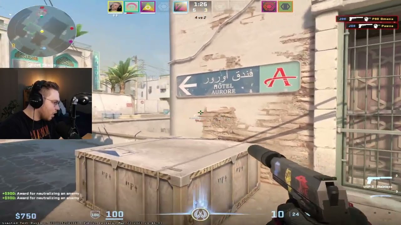 ohnePixel hits INSANE USP-S pistol 3k in Counter Strike 2 (CRAZY)