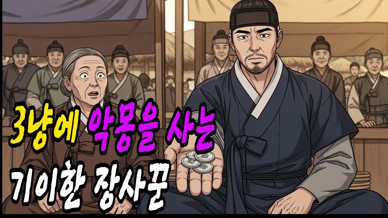 3냥에 악몽을 사는 기이한 박서방 |야담ㅣ민담ㅣ설화ㅣ전설ㅣ조선야담ㅣ옛날이야기ㅣ오디오북