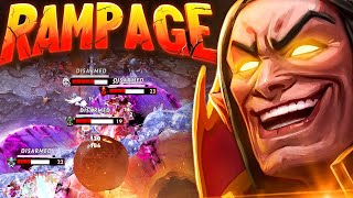 RAMPAGE!! EPIC INVOKER vs QUEEN OF PAIN MID | Dota 2 Invoker