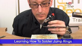 Learning How To Solder - Soldering Jump Rings - Making Your Own Jewellery