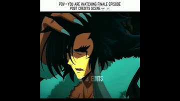 post credit scene of solo leavling 💀☠️#sololeveling #sololevelingseason2 #sungjinwoo #sololeveling