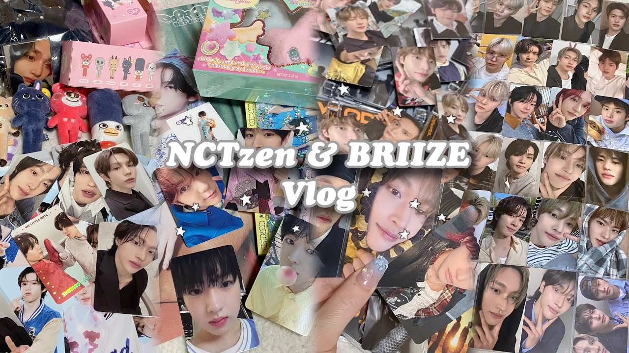 시즈니 브리즈 브이로그￤깡깡깡 Vlog￤Odyssey 未公開トレカ ラキドロ￤RIIZE PARK MD開封￤미공포 럭드￤シズニ NCTzen BRIIZE Vlog