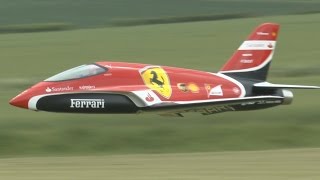 ... this is the ultimate tribute to ferrari f1 team. a big radio
controlled turbine powere...