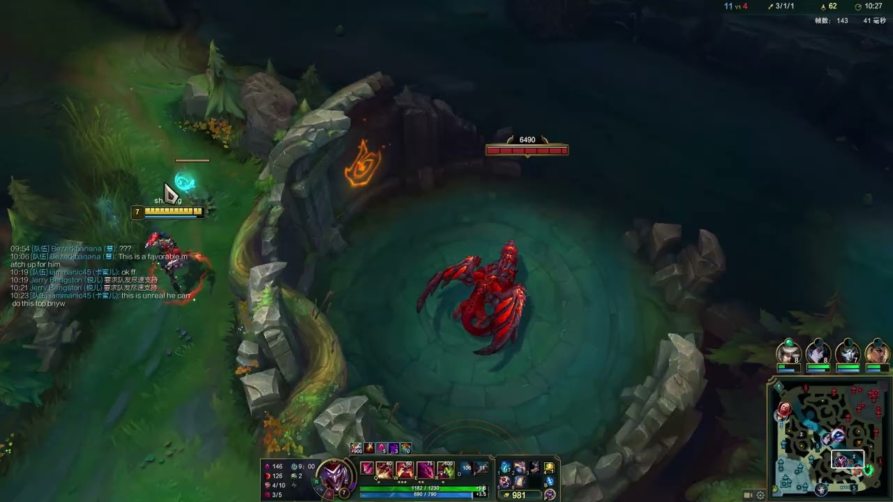 英雄联盟美服Rank Solo——shaxing——小丑 jg 9/7/18