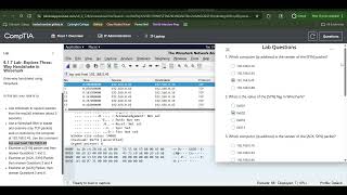 Famous TCP/IP | Exploring the TCP 3-Way Handshake with Wireshark | Lab 6.1.7 Walkthrough Net Worth