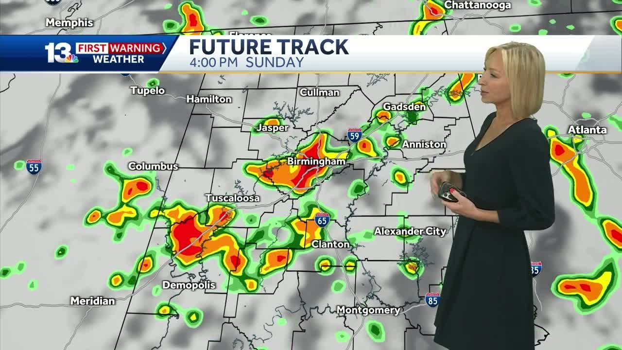 Heavy storms likely in Alabama early in the week, but drier for July ...