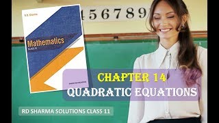 RD SHARMA SOLUTIONS CLASS 11 CHAPTER 14 Quadratic Equations Ex 14.2 screenshot 2