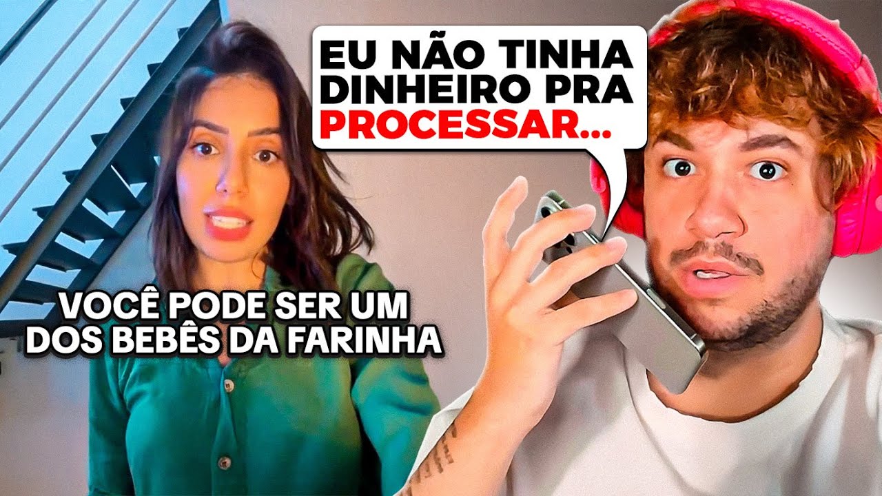 DESCOBRI QUE EU SOU UM BEBÊ DA FARINHA! - React Tiktoks