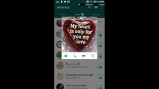How to make video calls using Whatsapp beta version call using shortcut from active chat screen screenshot 4