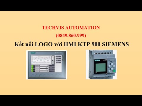 P2: Kết nối LOGO với HMI KTP 900 Siemens