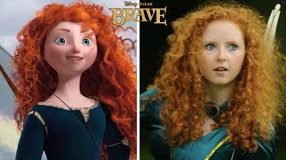 Disney brave characters in real life. are used:- 1. queen elinor 2.
princess merida 3. lord macintosh 4. harris, hubert and hamish 5.
young macguf...