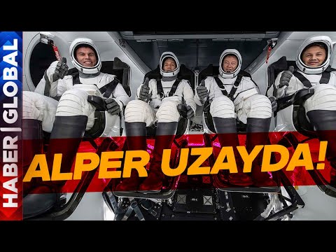 İlk Türk Astronot Alper Gezeravcı Uzaya Çıktı! Roketten Anlık Görüntüler Geldi