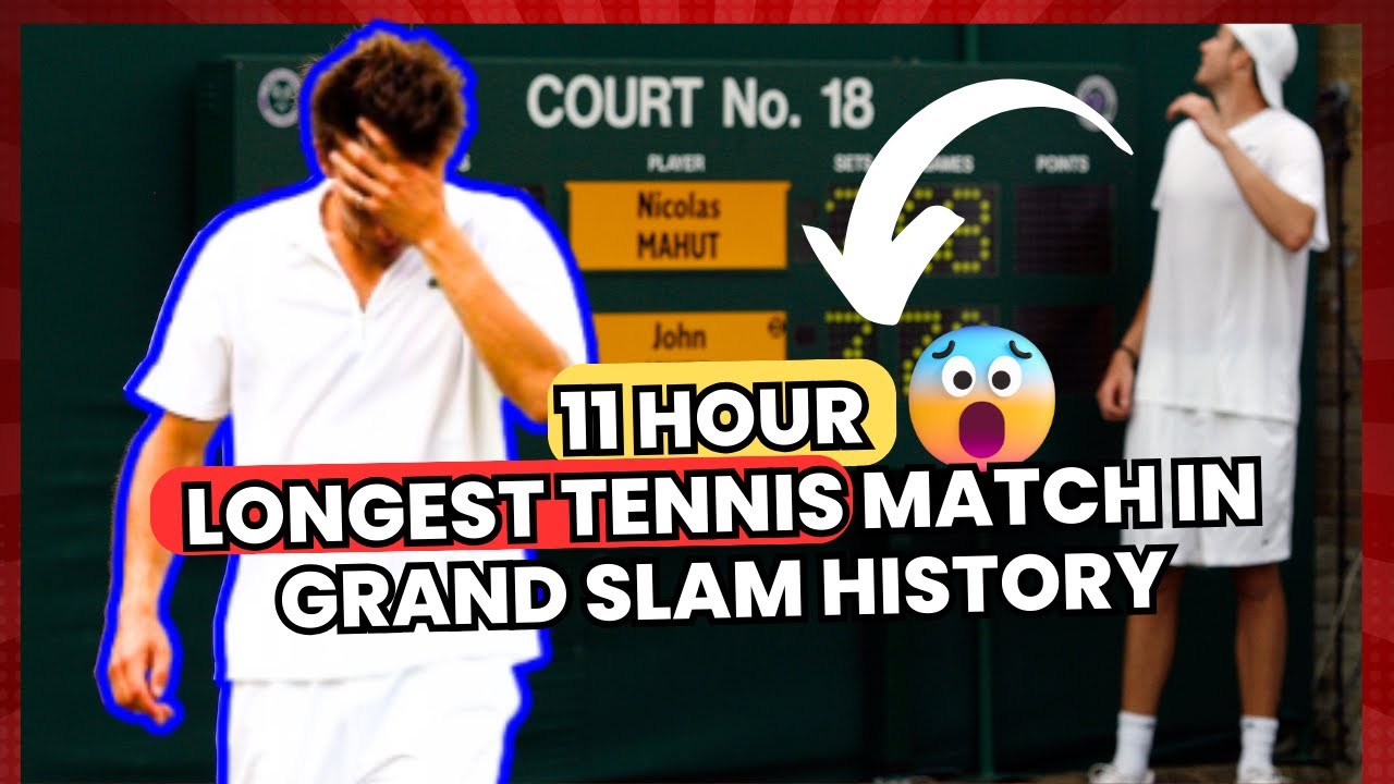 Epic 11 Hour Longest Tennis Match in Grand Slam History Wimbledon's 70