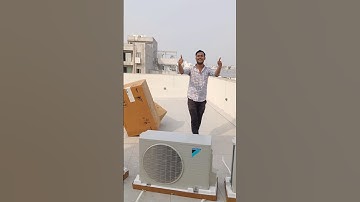 Daikin AC unboxing reverse video ... #airconditioner #actechnician #acservice #song