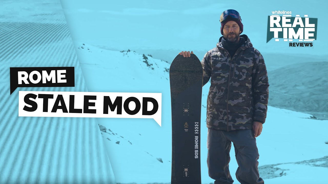 Rome Ståle MOD Snowboard | Real Time Reviews - YouTube
