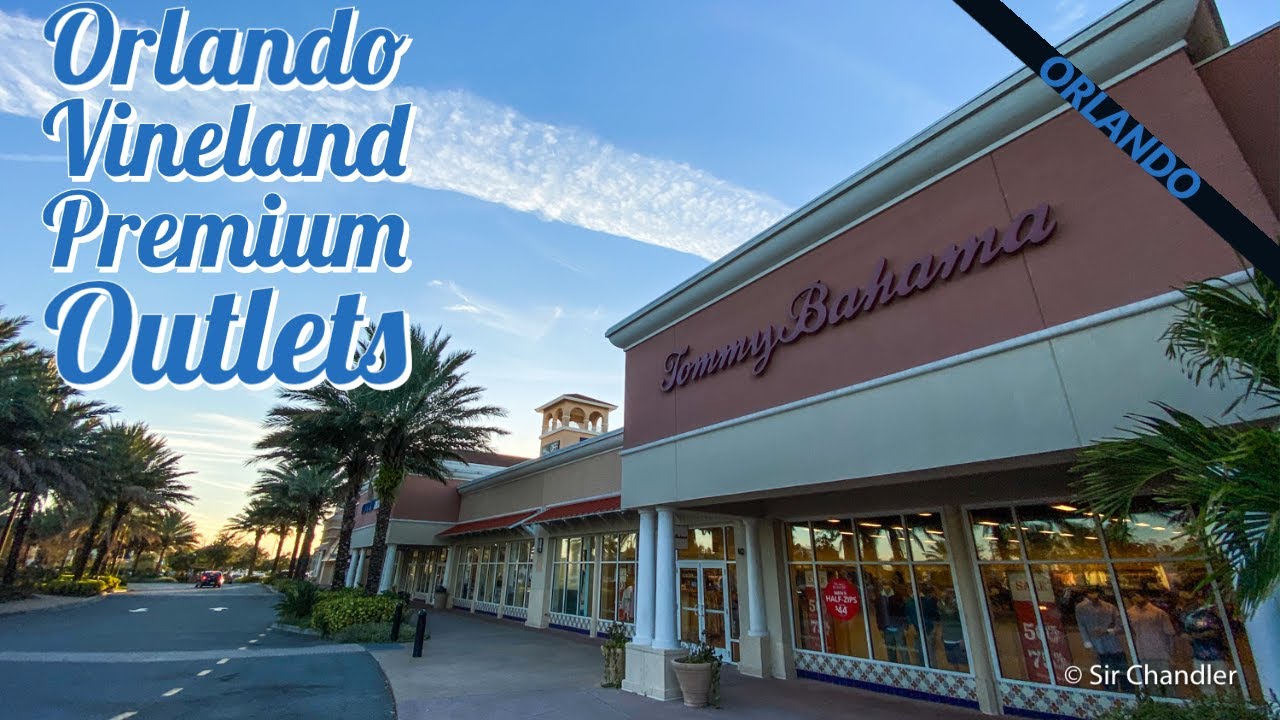 Orlando premium outlets Vineland YouTube
