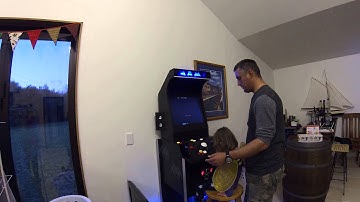 Mame AtomicFE demonstration of arcade machine