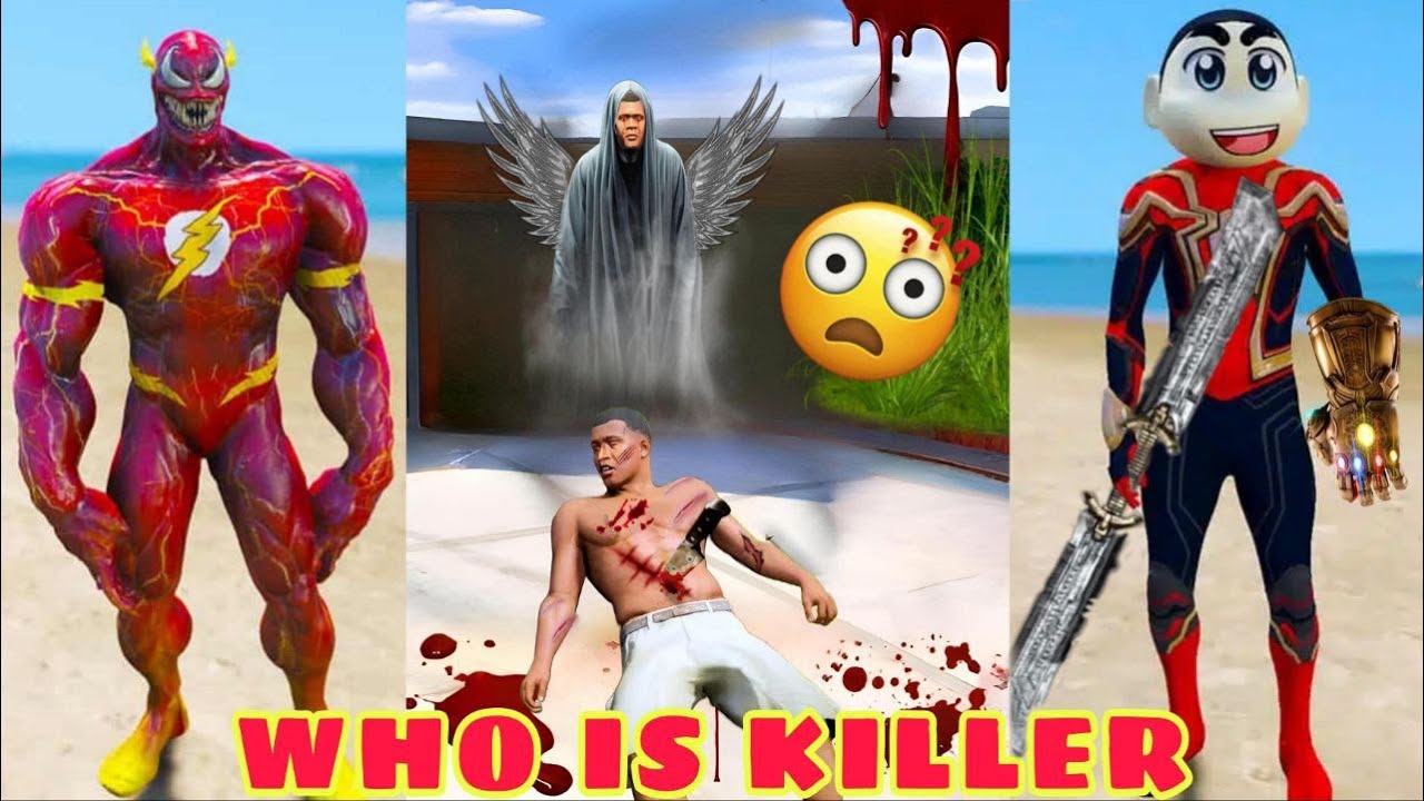 GTA 5 : Who Killed Franklin ? Shinchan Find | Shinchan Transform to Spider Shinchan in GTA 5 Tamil
