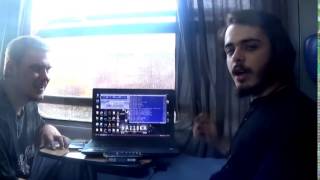 Codrin Bradea - Freestyle pe tren
